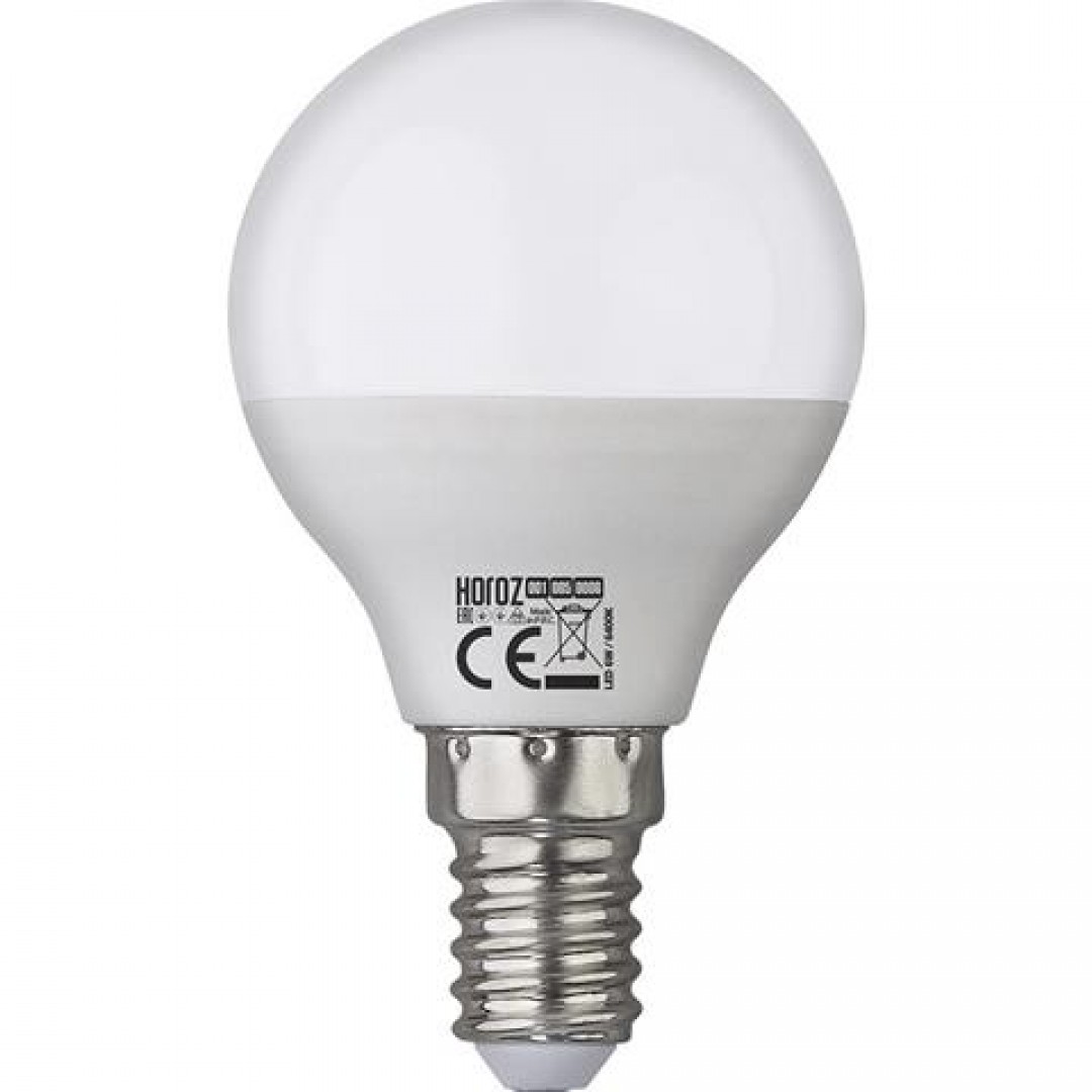 

Лампа светодиодная E14 6W 3000K матовая 001-005-0006 HRZ00000038, Белый, HRZ00000038 ELITE-6