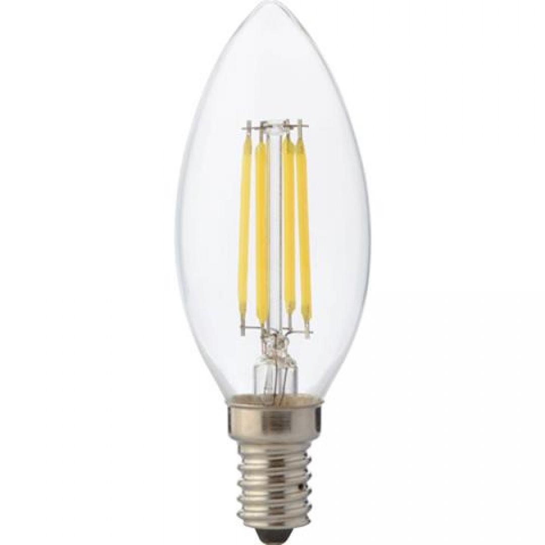 

Лампа светодиодная филаментная E14 4W 2700К 001-013-0004 HRZ00002157, HRZ00002157 FILAMENT CANDLE-4