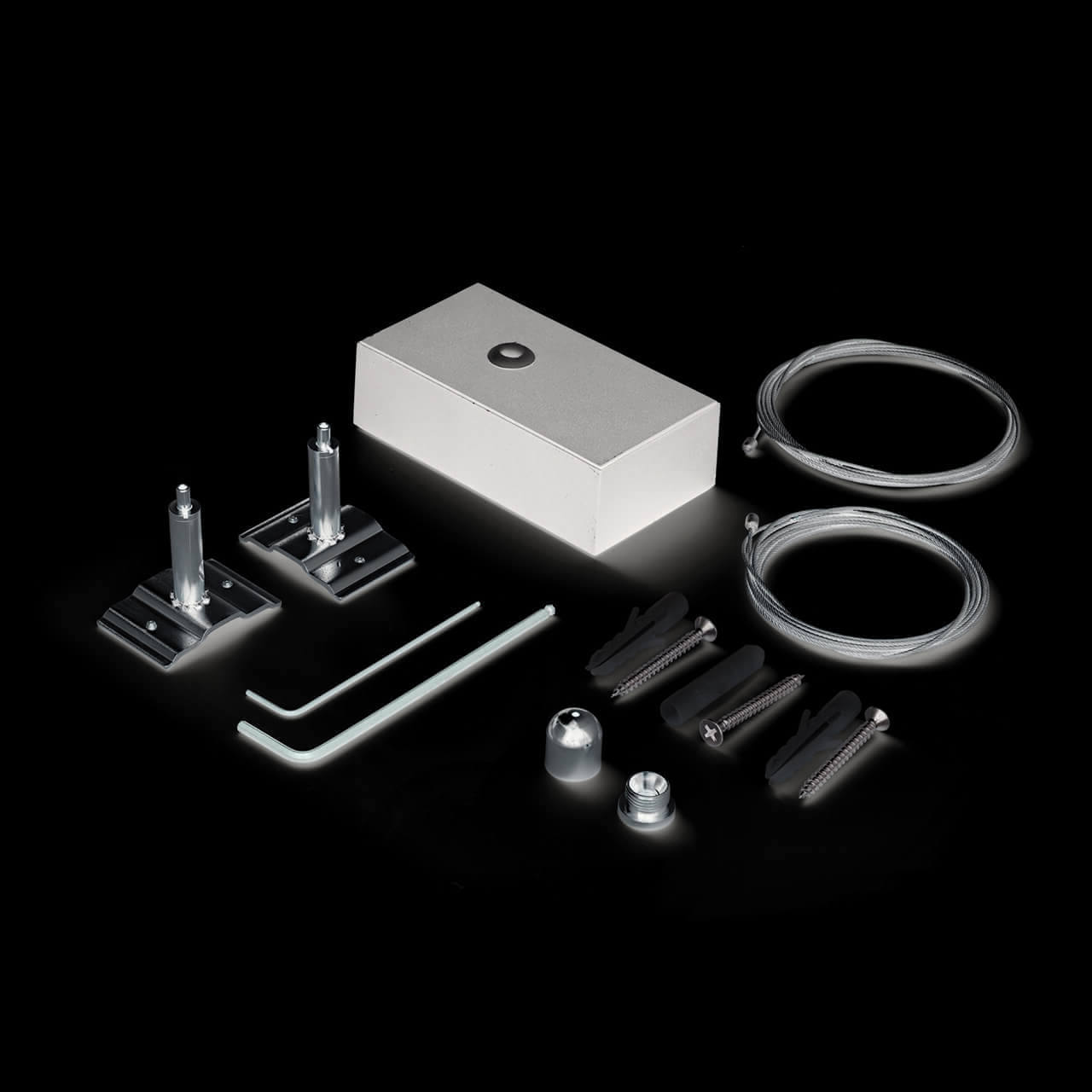 

Крепление Ideal Lux Fluo Kit Pendant 2 Mt Wh 191591, Белый, Fluo Kit Pendant 2 Mt Wh Fluo Kit