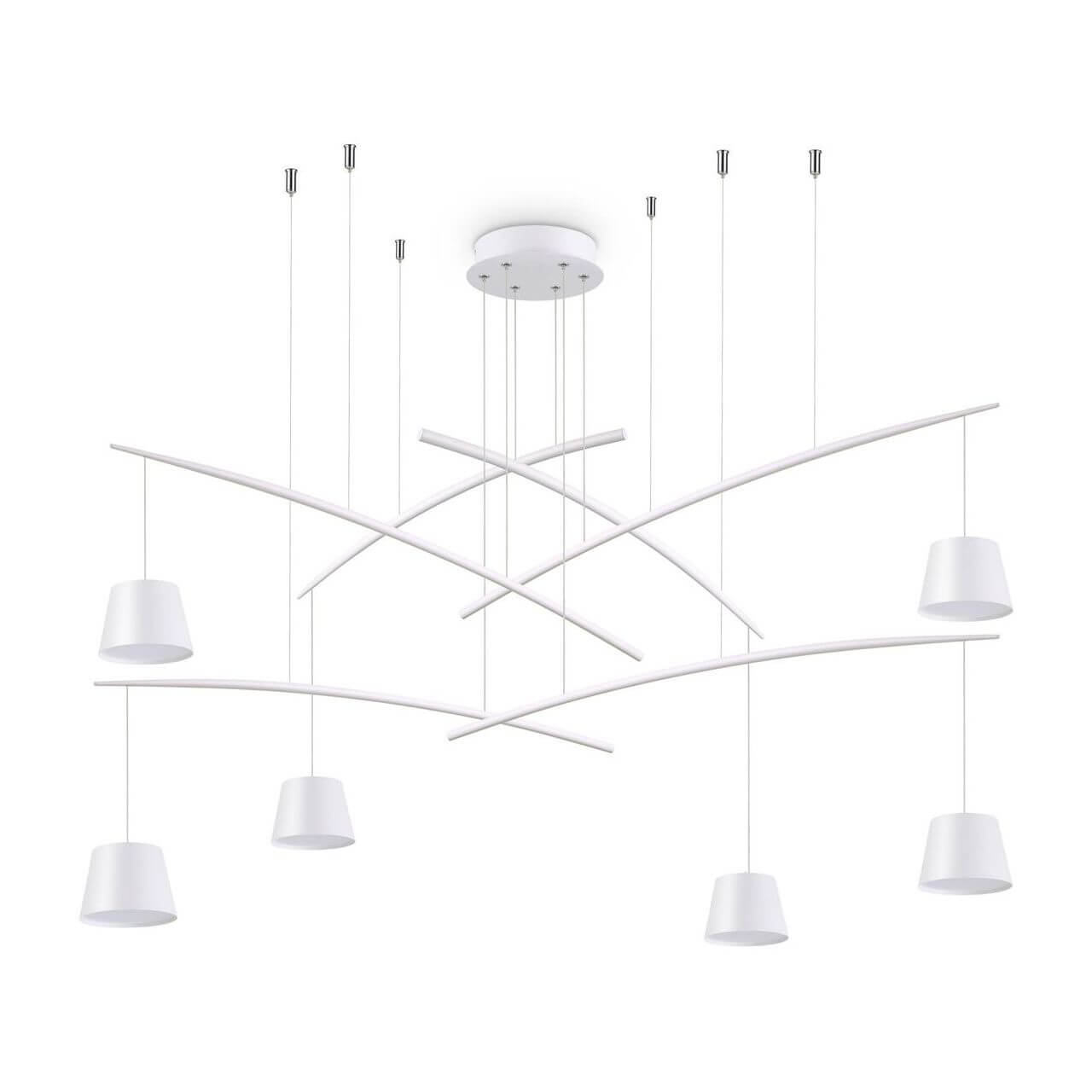 

Подвесная люстра Ideal Lux Fish SP6 Bianco 196985, Белый, Fish SP6 Bianco Fish