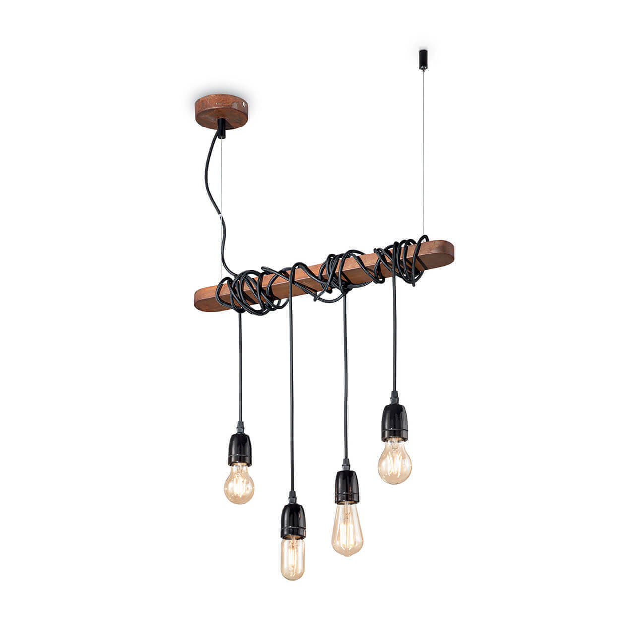 

Подвесной светильник Ideal Lux Electric SP4 176352, Коричневый, Electric SP4 Electric