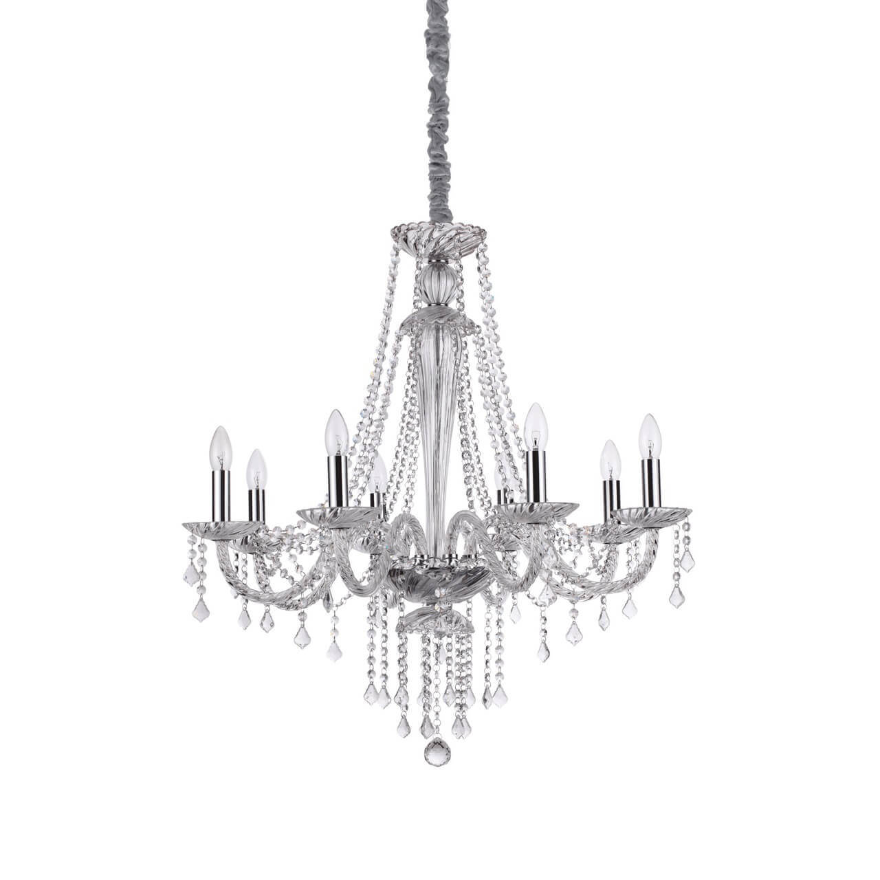 

Подвесная люстра Ideal Lux Amadeus SP8 168777, Хром, Amadeus SP8 Amadeus