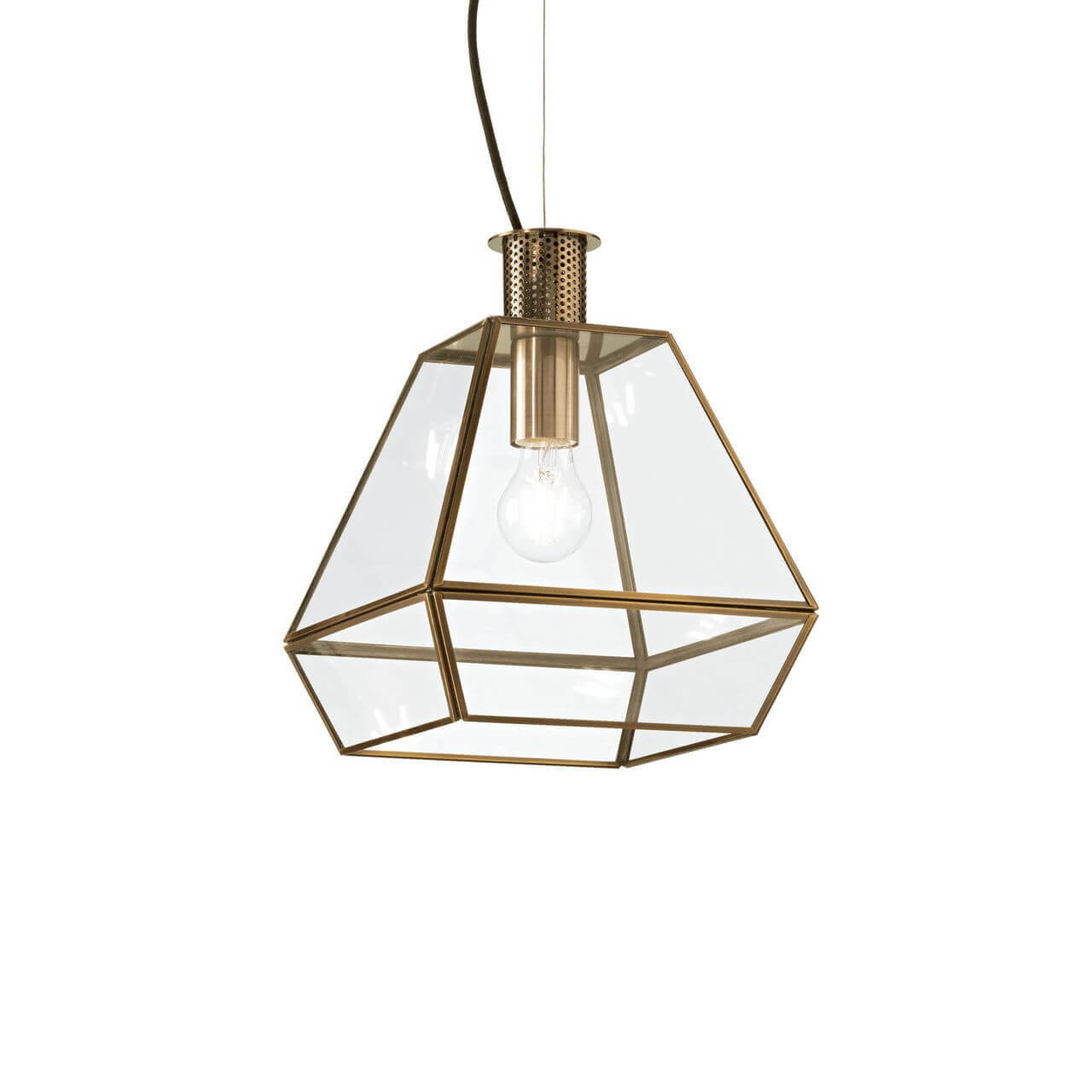 

Подвесной светильник Ideal Lux Orangerie SP1 Small 152776, Бронза, Orangerie SP1 Small Orangerie