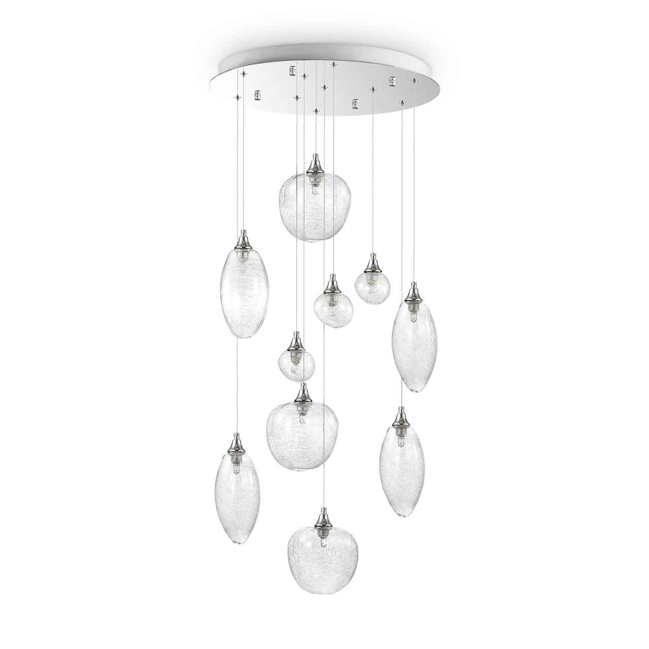 

Подвесная люстра Ideal Lux Baco SP10 Cromo