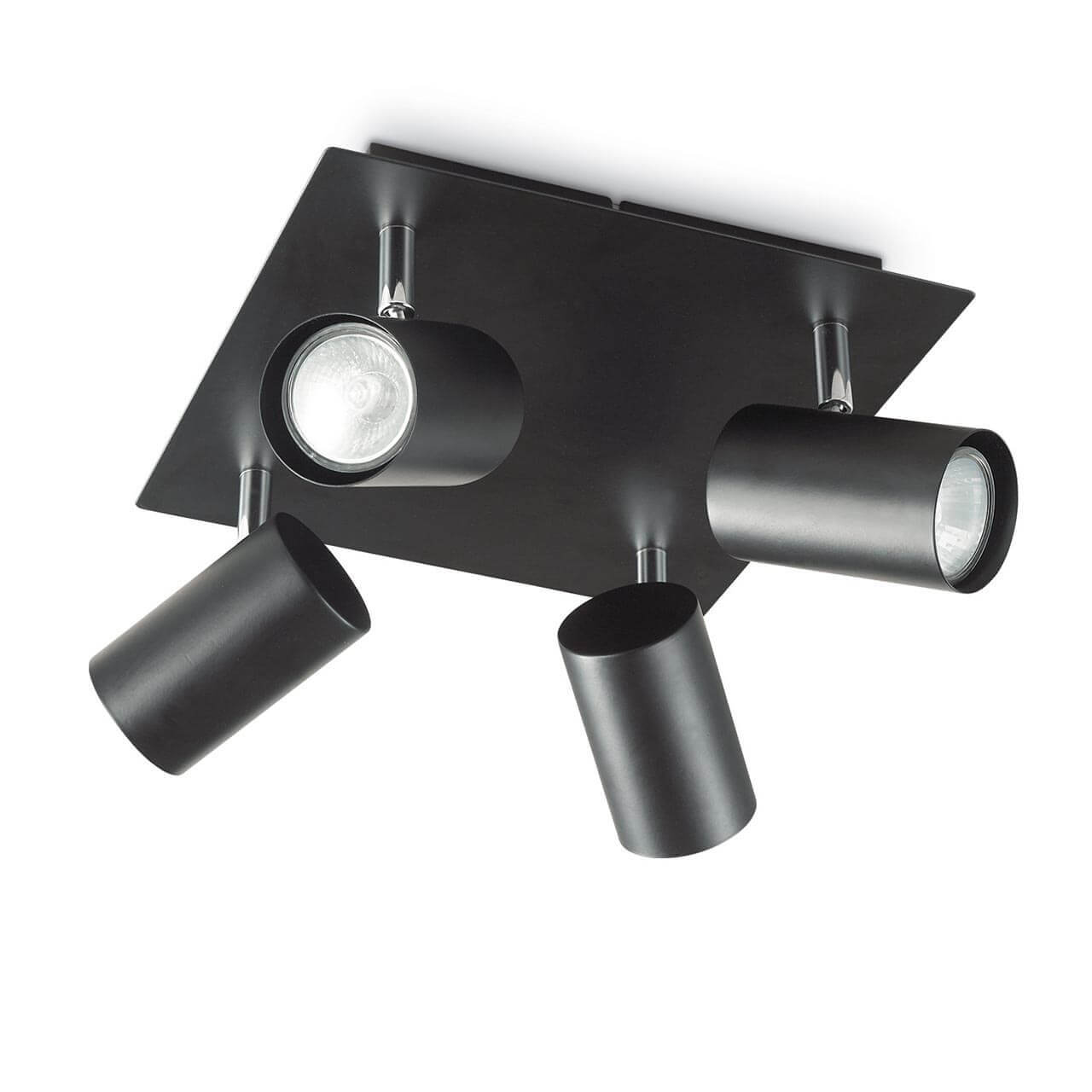 

Спот Ideal Lux Spot PL4 Nero 156781, Черный, Spot PL4 Nero Spot