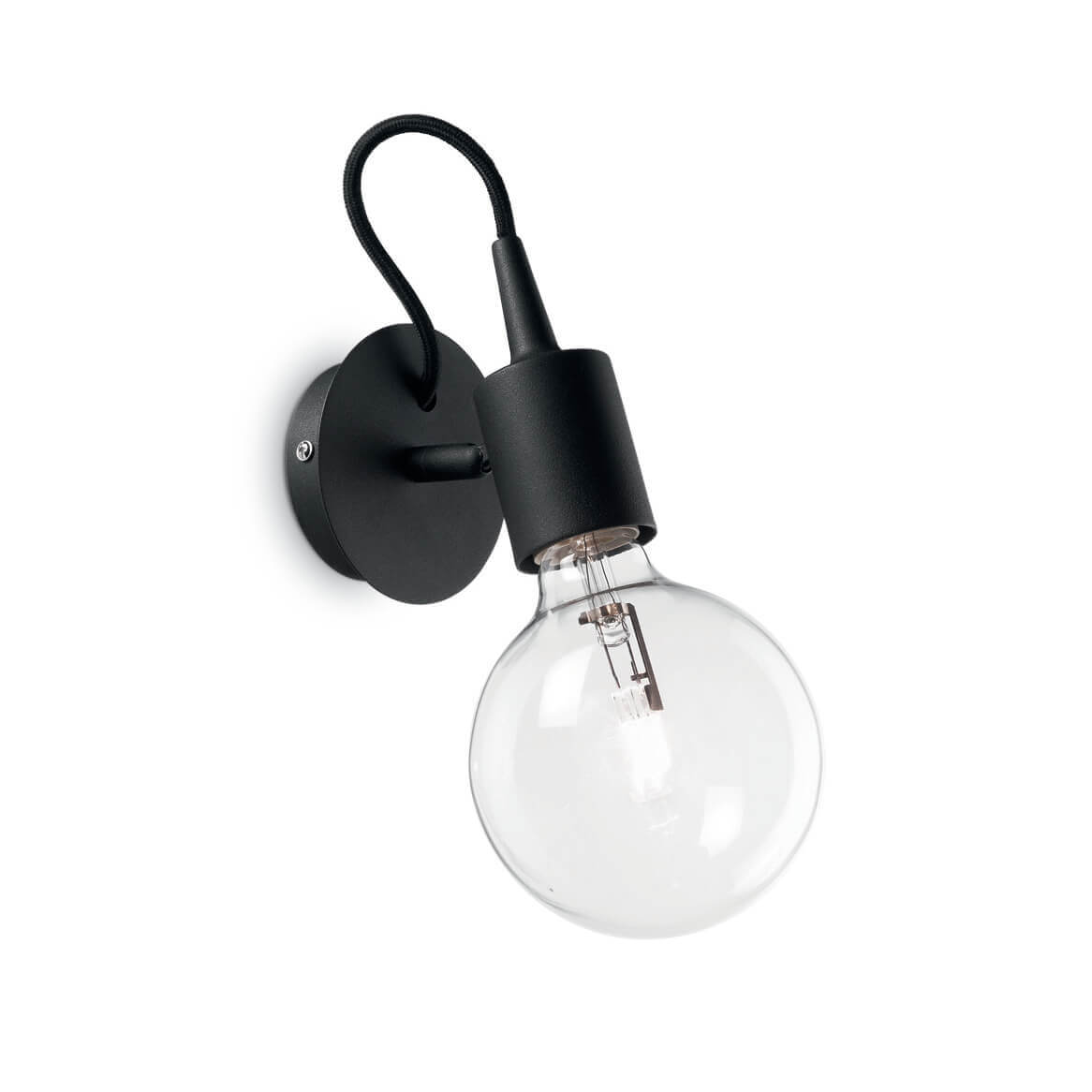 

Бра Ideal Lux Edison AP1 Nero 148908, Черный, Edison AP1 Nero Edison