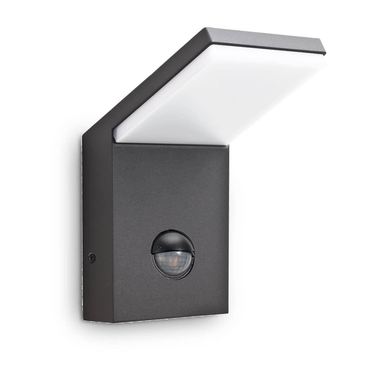 

Уличный настенный светодиодный светильник Ideal Lux Style AP Sensor Antracite 3000K 246864, Антрацит, Style AP Sensor Antracite 3000K Style