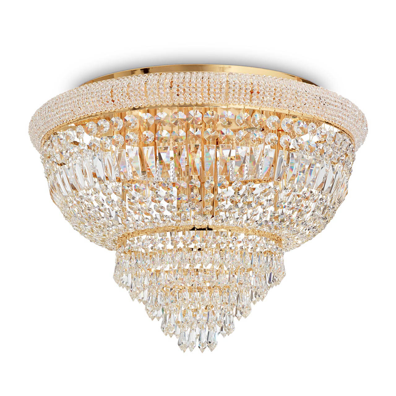 

Потолочная люстра Ideal Lux Dubai PL24 Ottone 243498, Золотой, Dubai PL24 Ottone Dubai