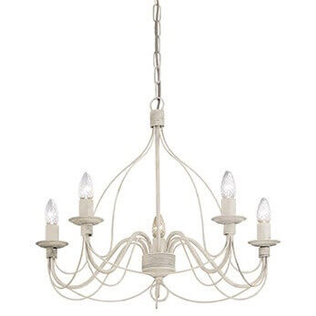 

Подвесная люстра Ideal Lux Corte SP5 Bianco Antico 005881, Белый, Corte SP5 Bianco Antico Corte