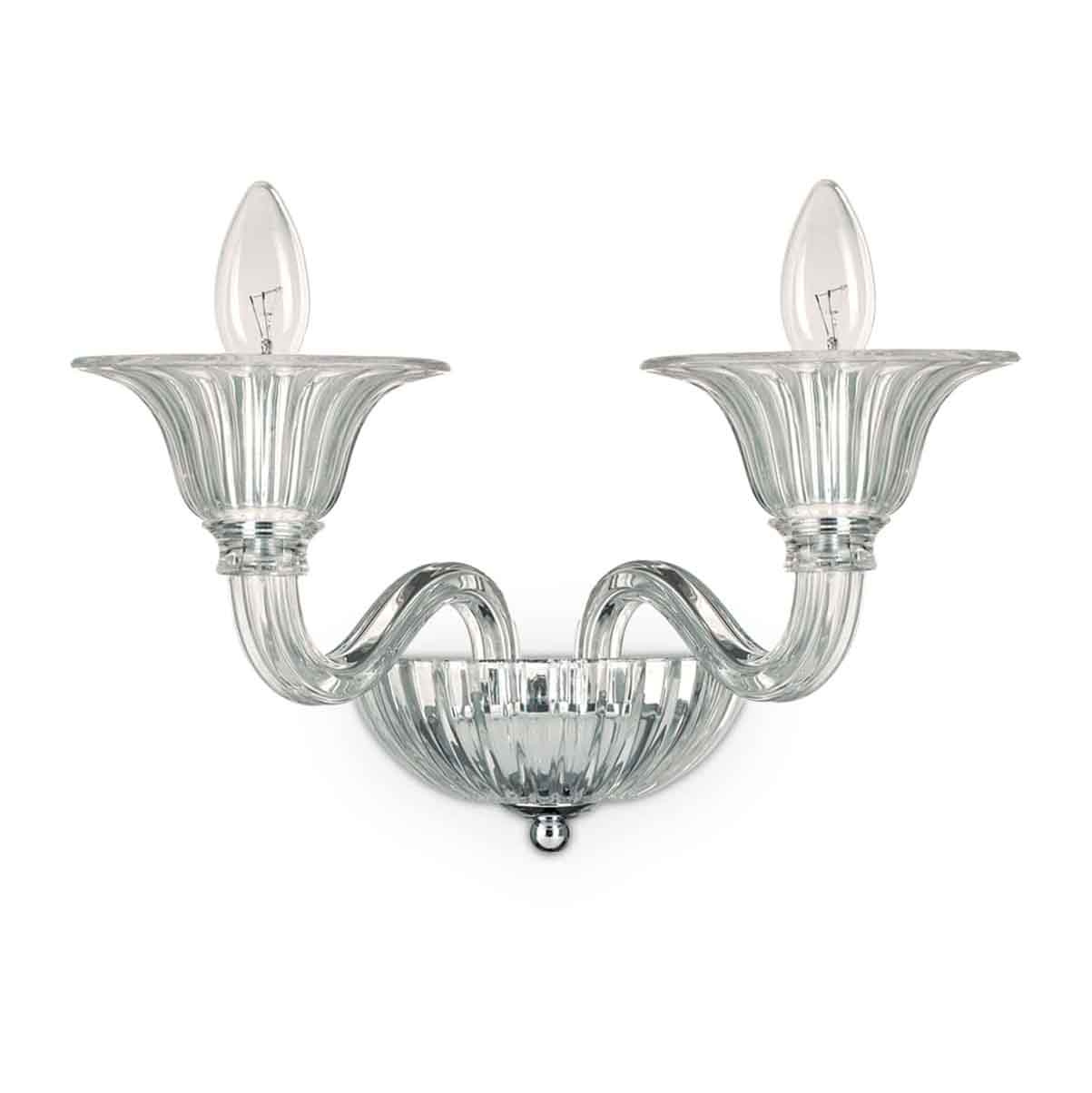

Бра Ideal Lux Brigitta AP2 Trasparente