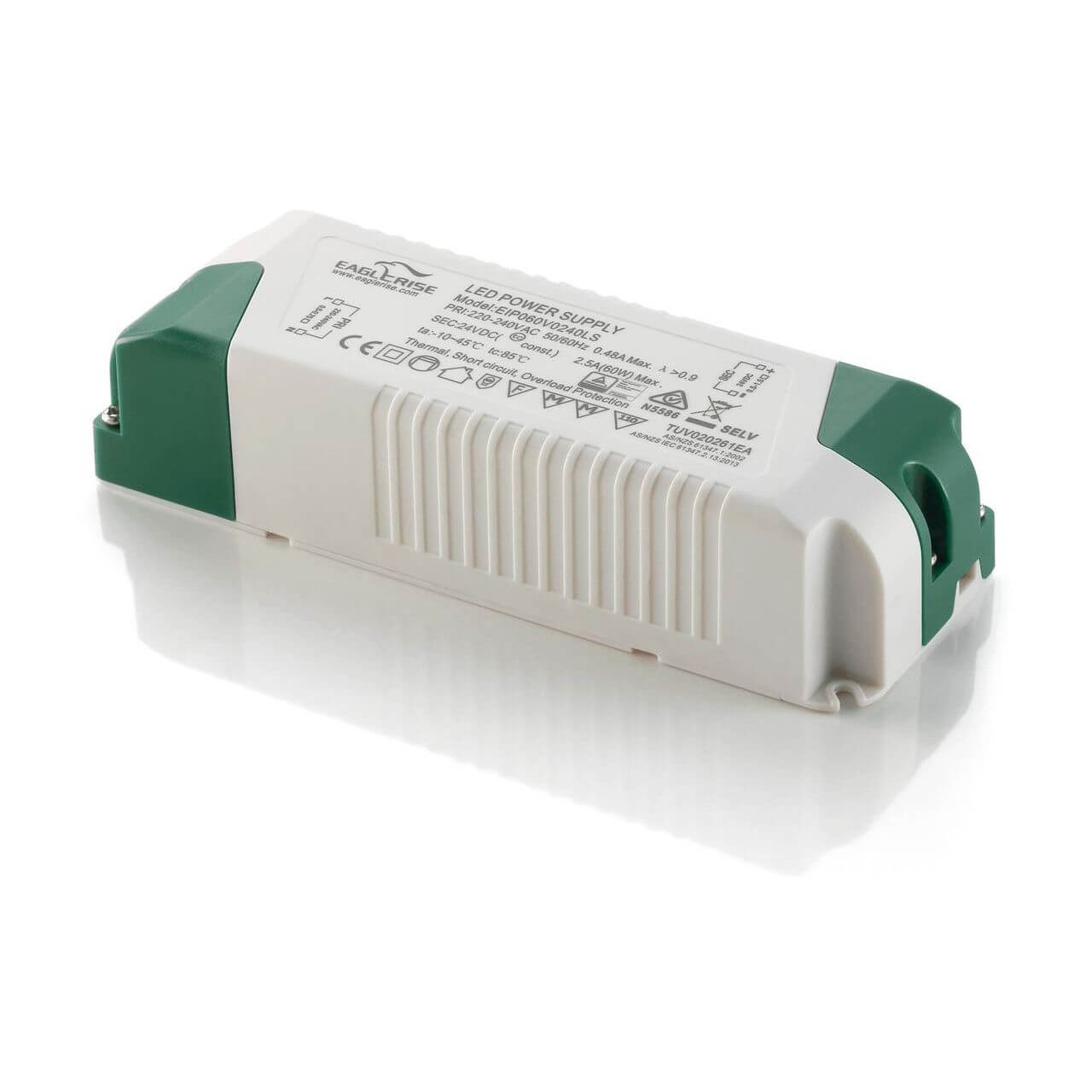 

Блок питания Ideal Lux 24V IP20 2,5A Strip Led Driver On-Off 060W 124087, Белый, Strip Led Driver On-Off 060W Strip Led