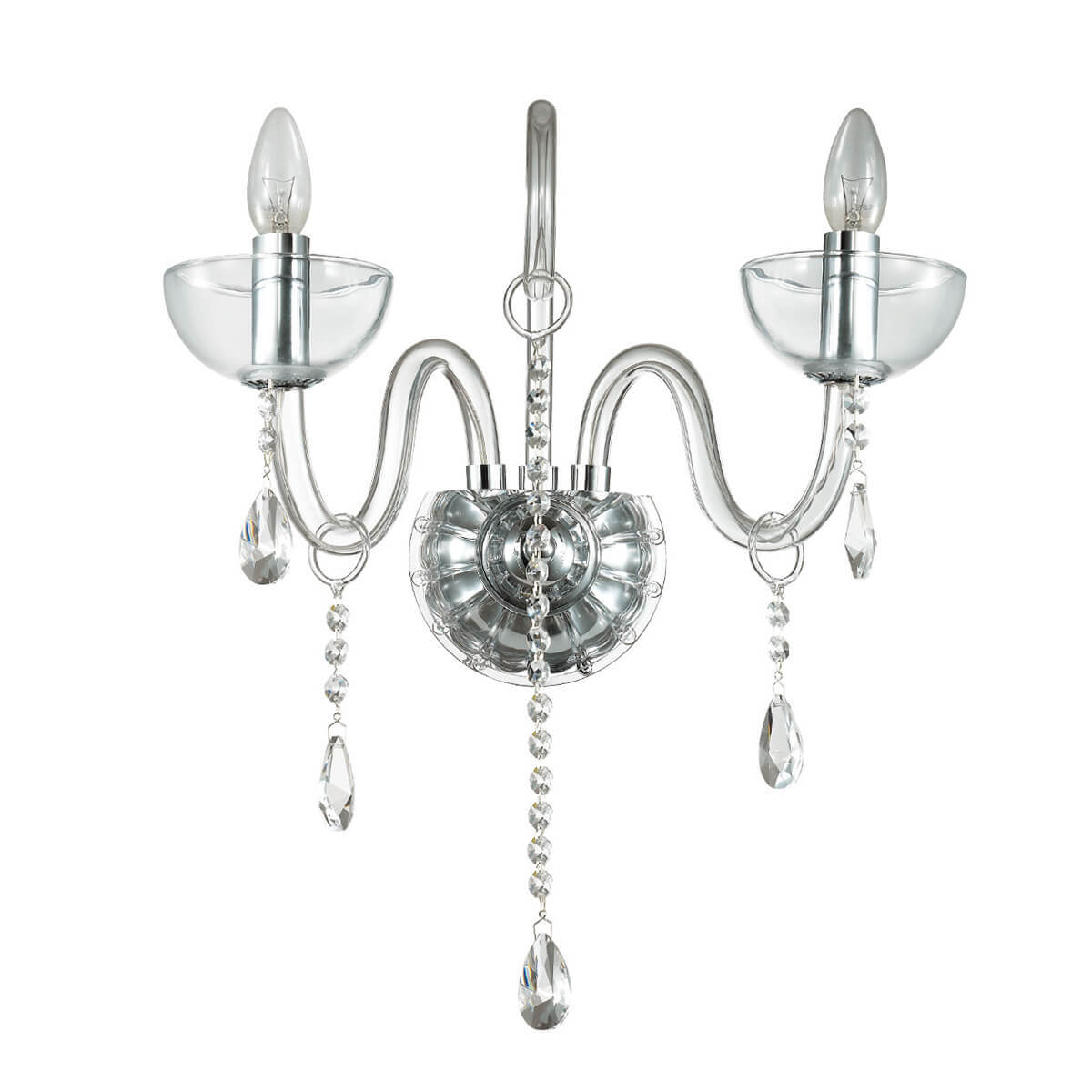 

Бра Ideal Lux Canaletto AP2 Transparente 027616, Прозрачный, Canaletto AP2 Transparente Canaletto Transparen
