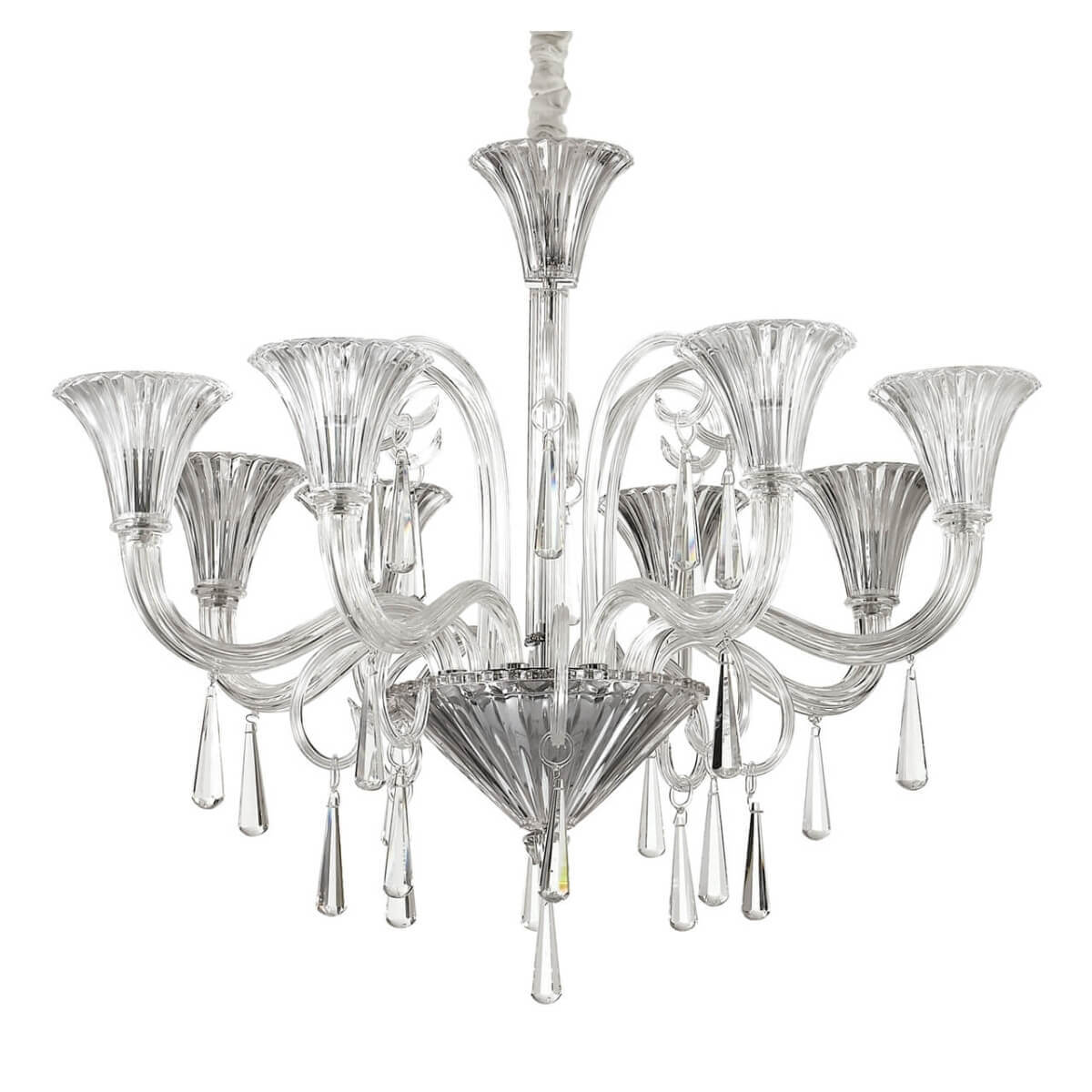 

Люстра Ideal Lux, Прозрачный, Santa SP8 Santa Transparente