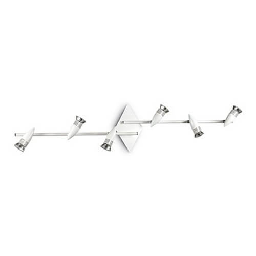 

Спот Ideal Lux Alfa PL6 Bianco 122748, Белый, Alfa PL6 Bianco Alfa Bianco