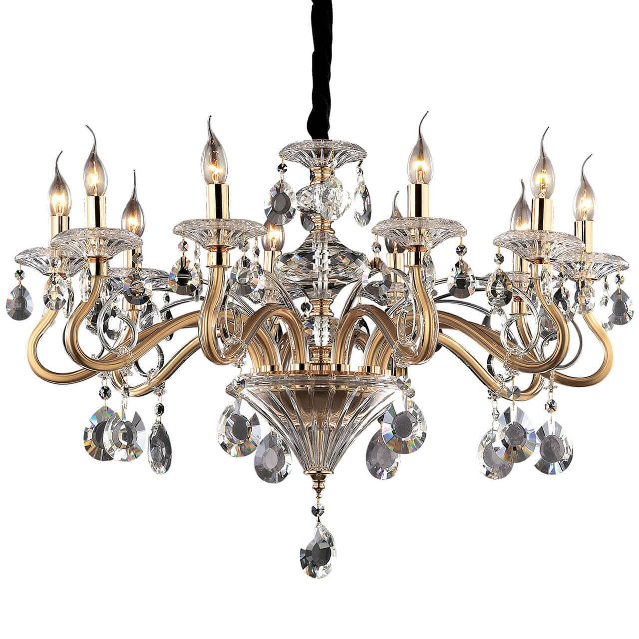 

Подвесная люстра Ideal Lux Negresco SP10 087771, Золотой, Negresco SP10 Negresco