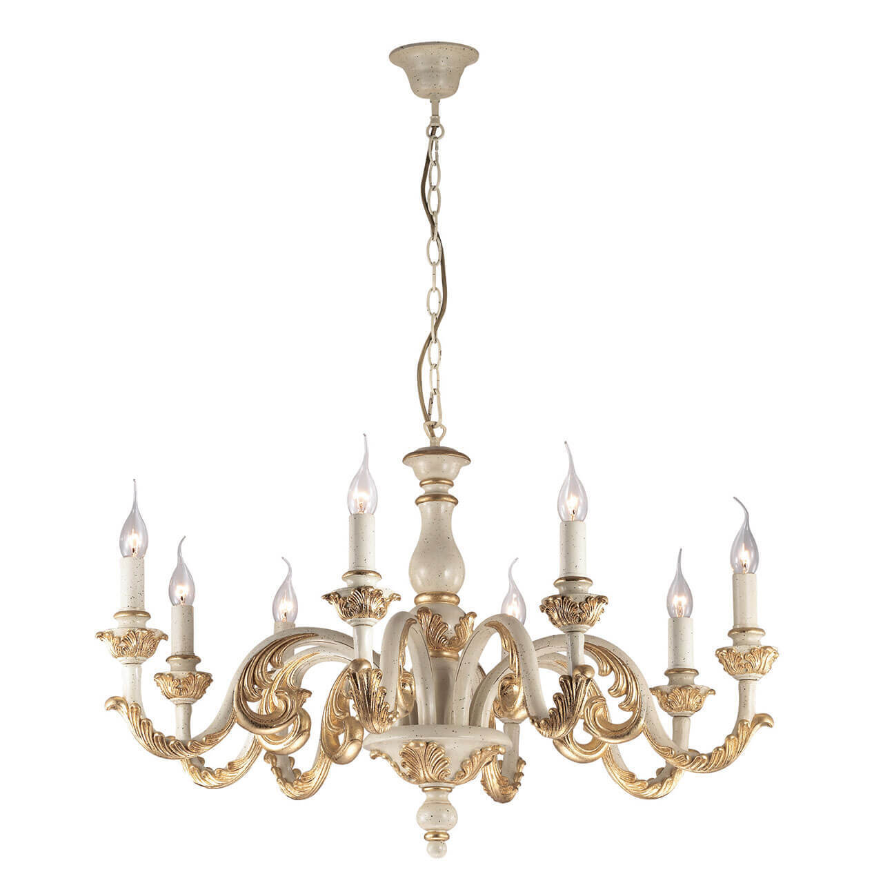 

Подвесная люстра Ideal Lux Giglio Sp8 075341, Золотой, Giglio Sp8 Giglio Oro