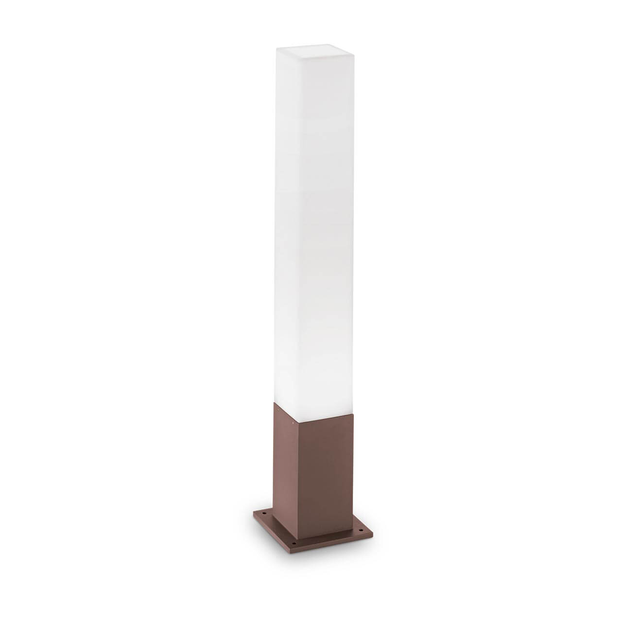 

Уличный светильник Ideal Lux Edo Outdoor PT1 Square Coffee 213088, Белый, Edo Outdoor PT1 Square Coffee Edo Outdoor