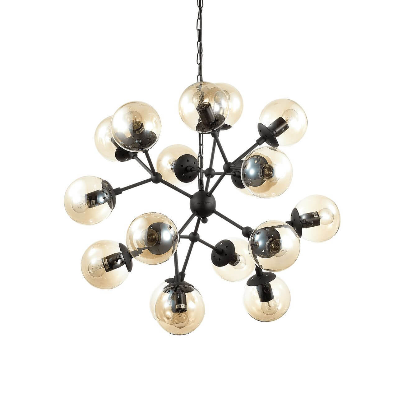 

Подвесная люстра Ideal Lux Kepler SP18 162478, Янтарный, Kepler SP18 Kepler