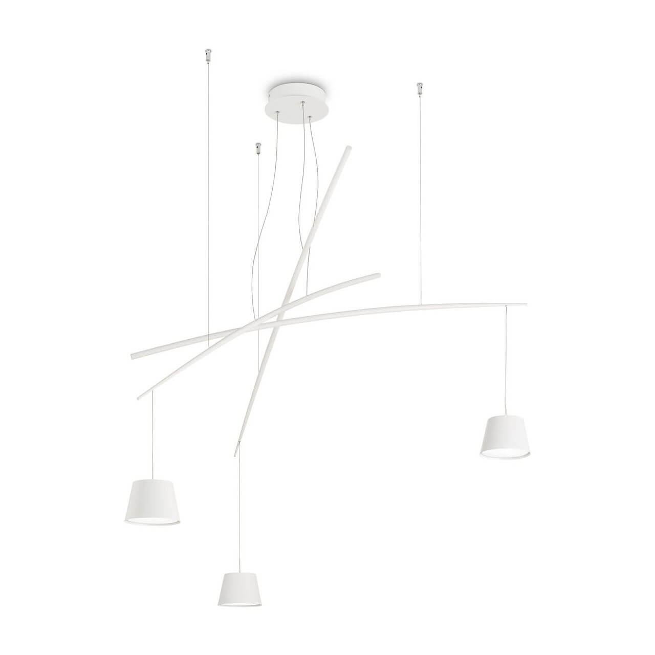 

Подвесная люстра Ideal Lux Fish SP3 Bianco 196961, Белый, Fish SP3 Bianco Fish
