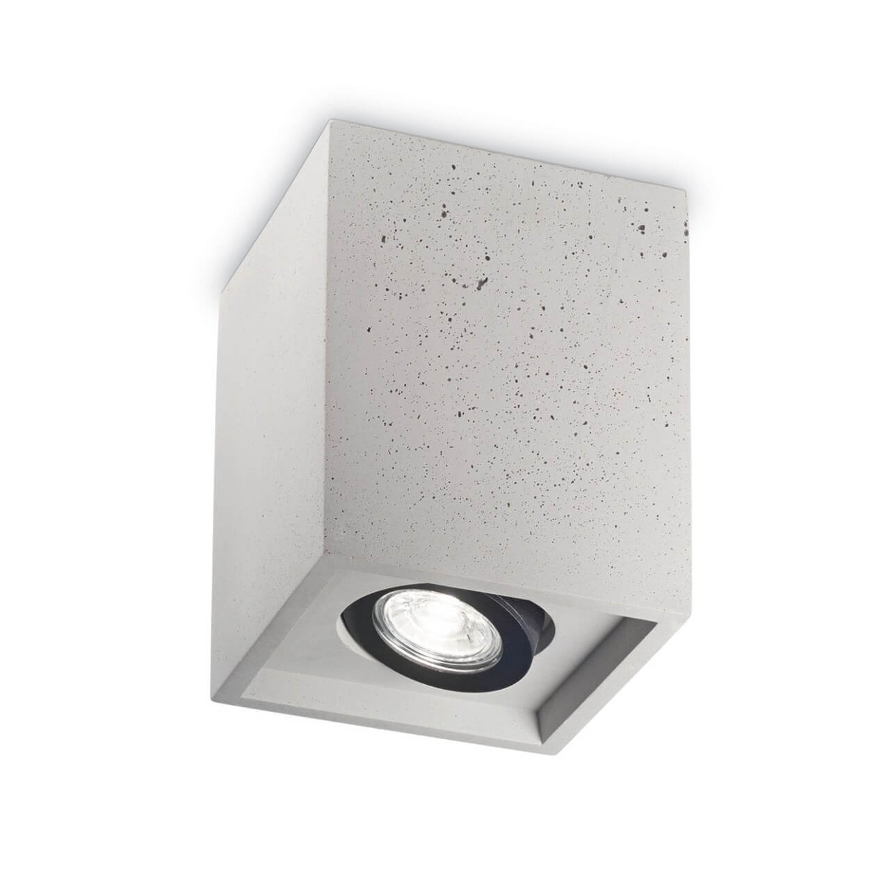 

Потолочный светильник Ideal Lux Oak PL1 Square Cemento 150475, Серый, Oak PL1 Square Cemento Oak