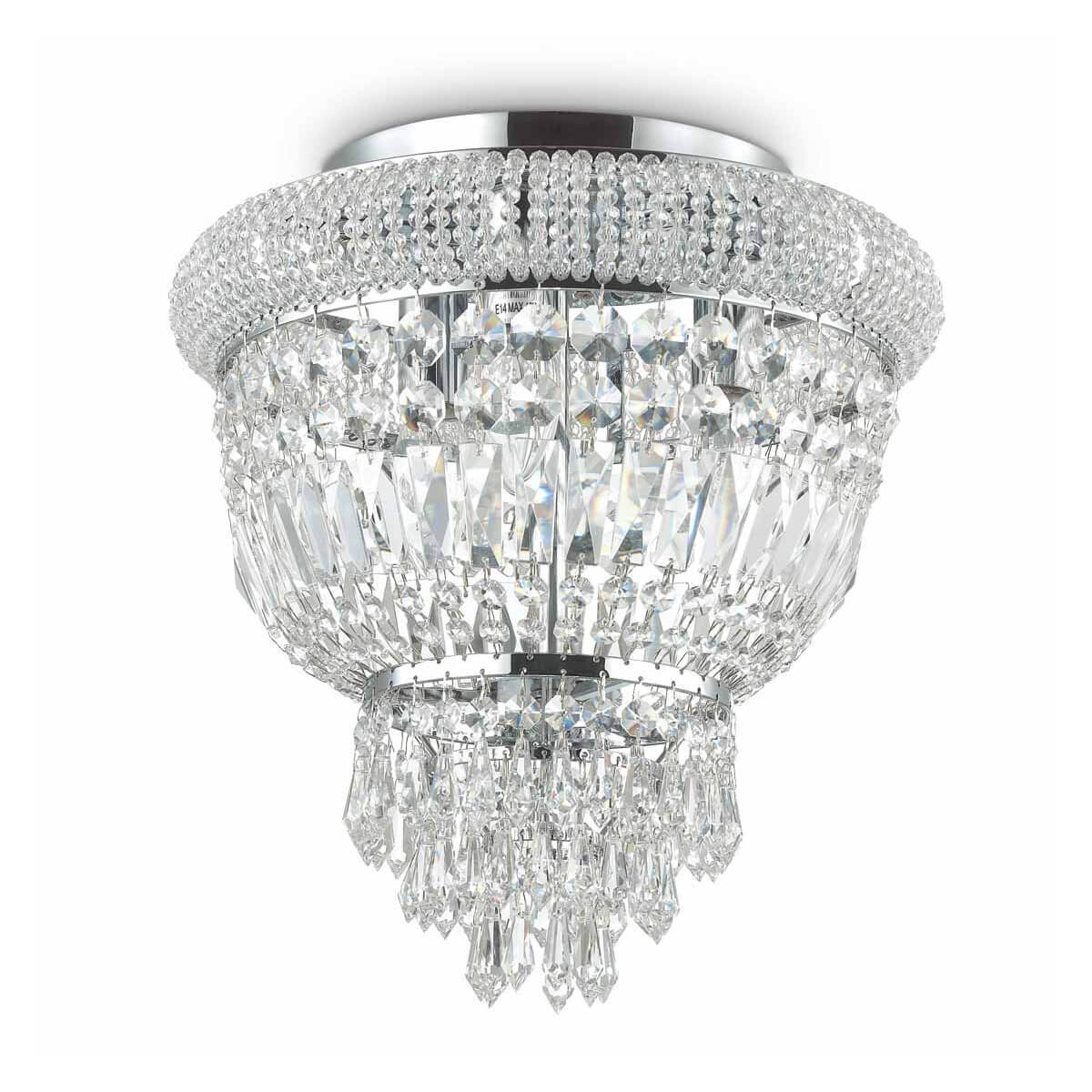 

Потолочный светильник Ideal Lux Dubai PL3 Cromo 207162, Хром, Dubai PL3 Cromo Dubai