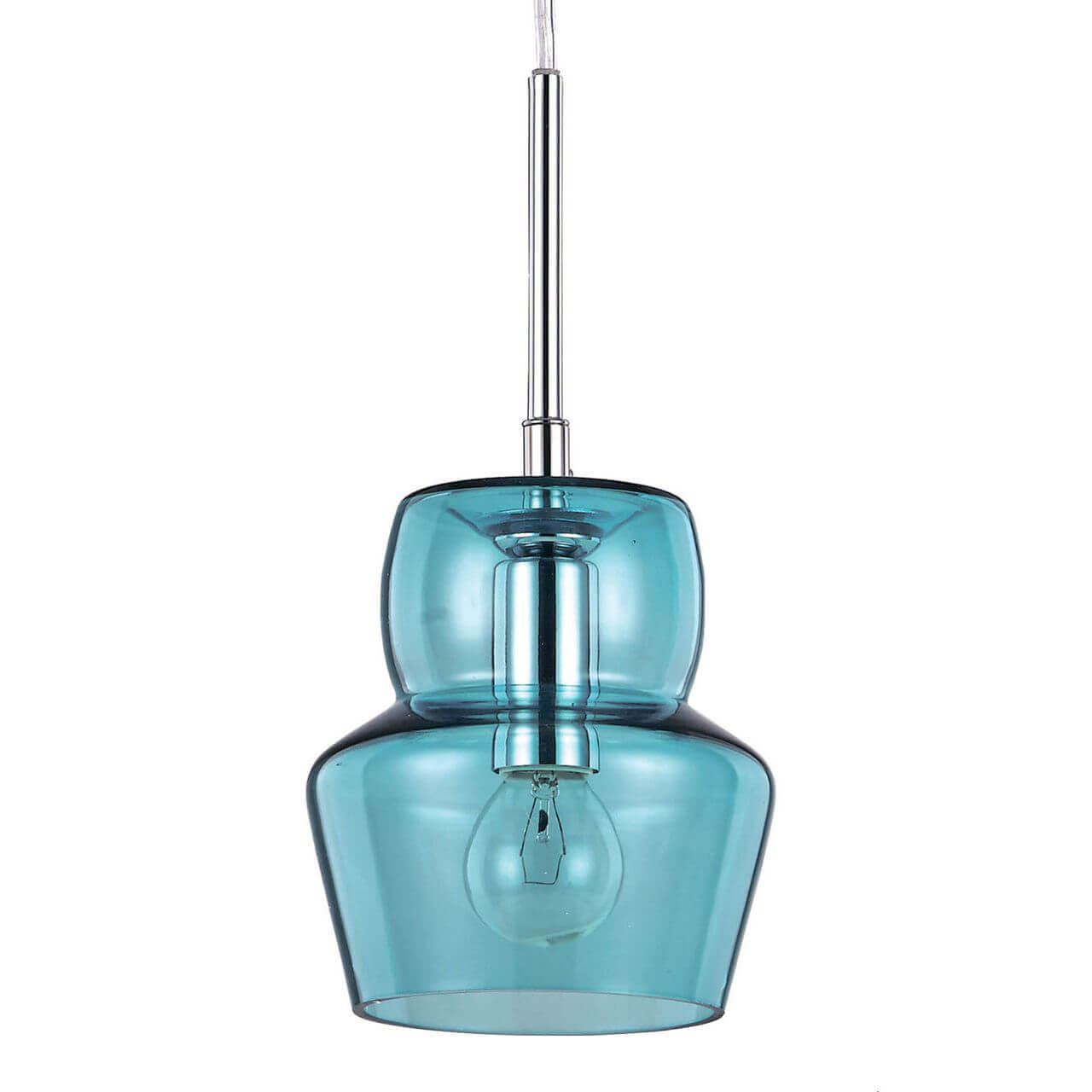 Светильник Ideal Lux Zeno SP1 Small Azzurro Zeno Azzurro подвесной светильник ideal lux zeno sp1 small azzurro