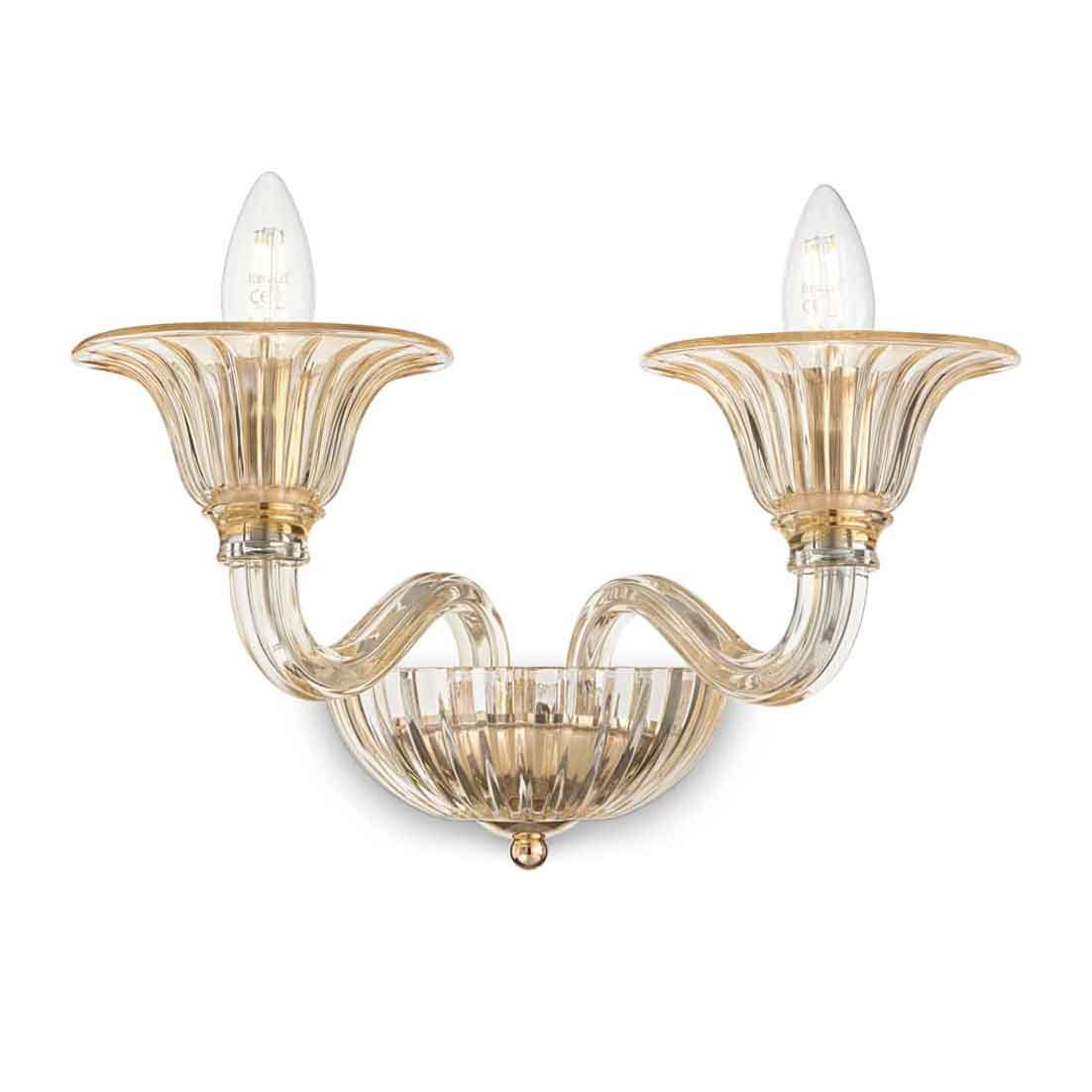 

Бра Ideal Lux Brigitta AP2 Ambra