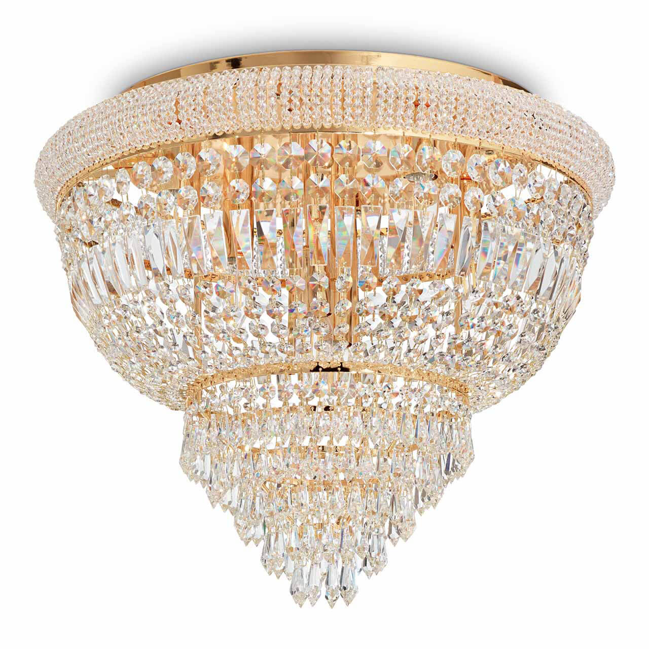 

Потолочный светильник Ideal Lux Dubai PL6 Ottone 201016, Золотой, Dubai PL6 Ottone Dubai