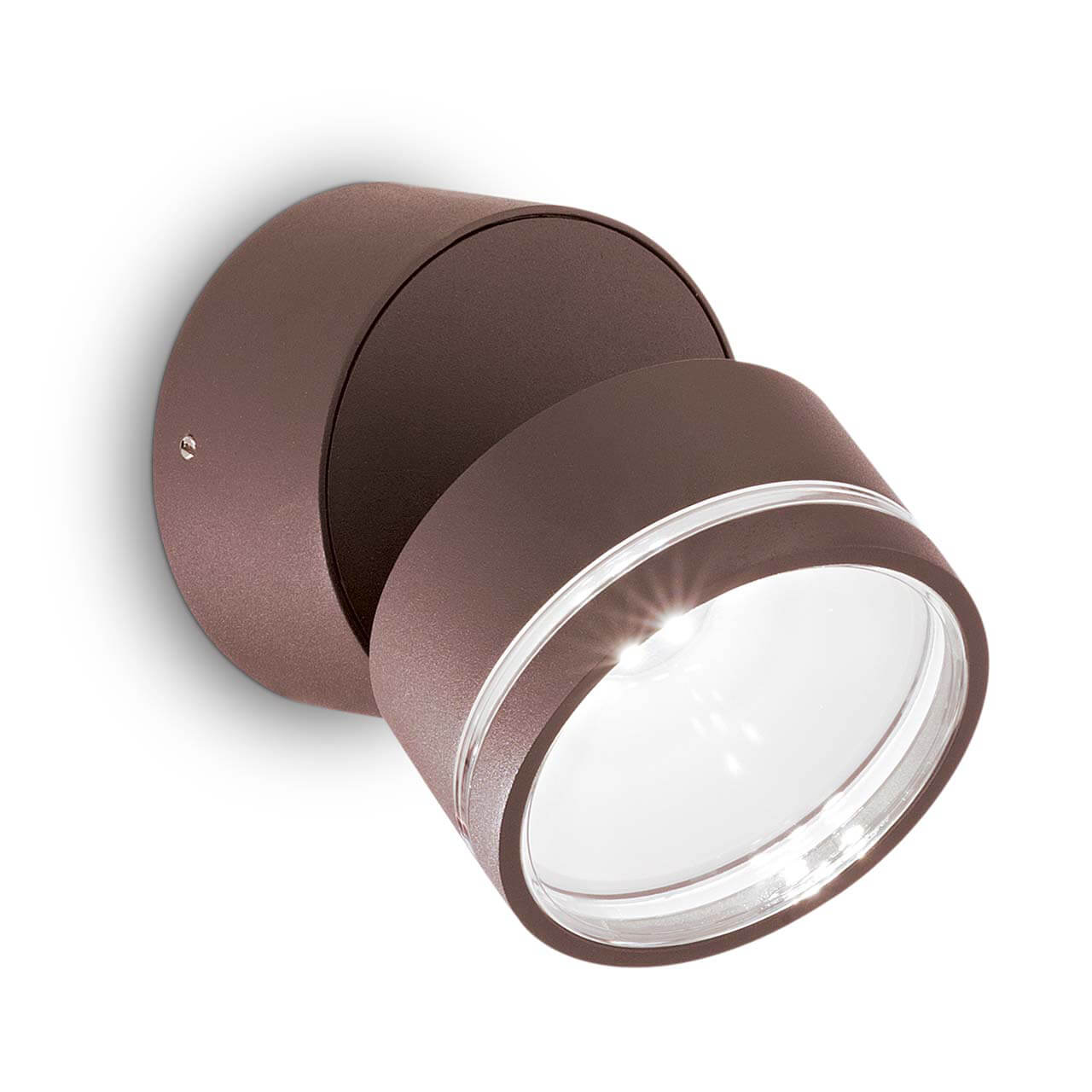 

Уличный настенный светодиодный светильник Ideal Lux Omega AP Round Coffee 4000K 247069, Кофейный, Omega AP Round Coffee 4000K Omega