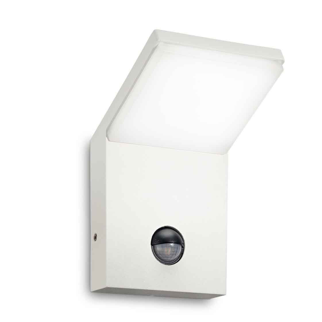 

Уличный настенный светодиодный светильник Ideal Lux Style Ap Sensor Bianco 4000K 209852, Белый, Style Ap Sensor Bianco 4000K Style