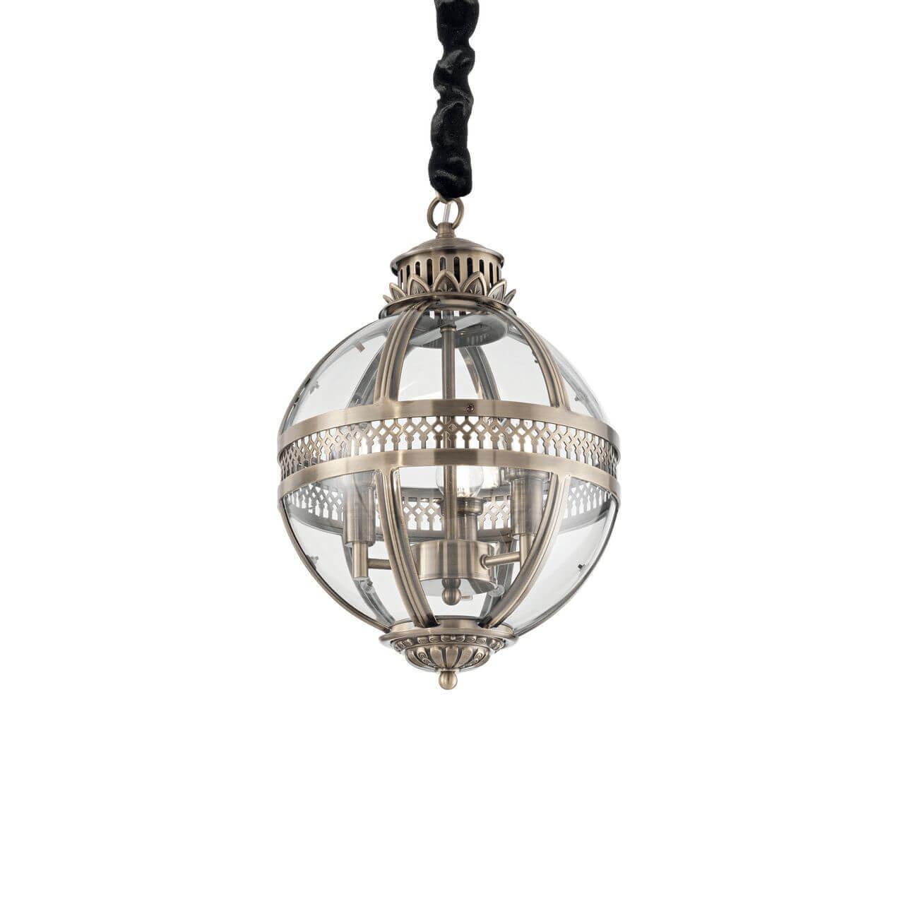 

Подвесной светильник Ideal Lux World SP3 Brunito 156316, Бронза, World SP3 Brunito World