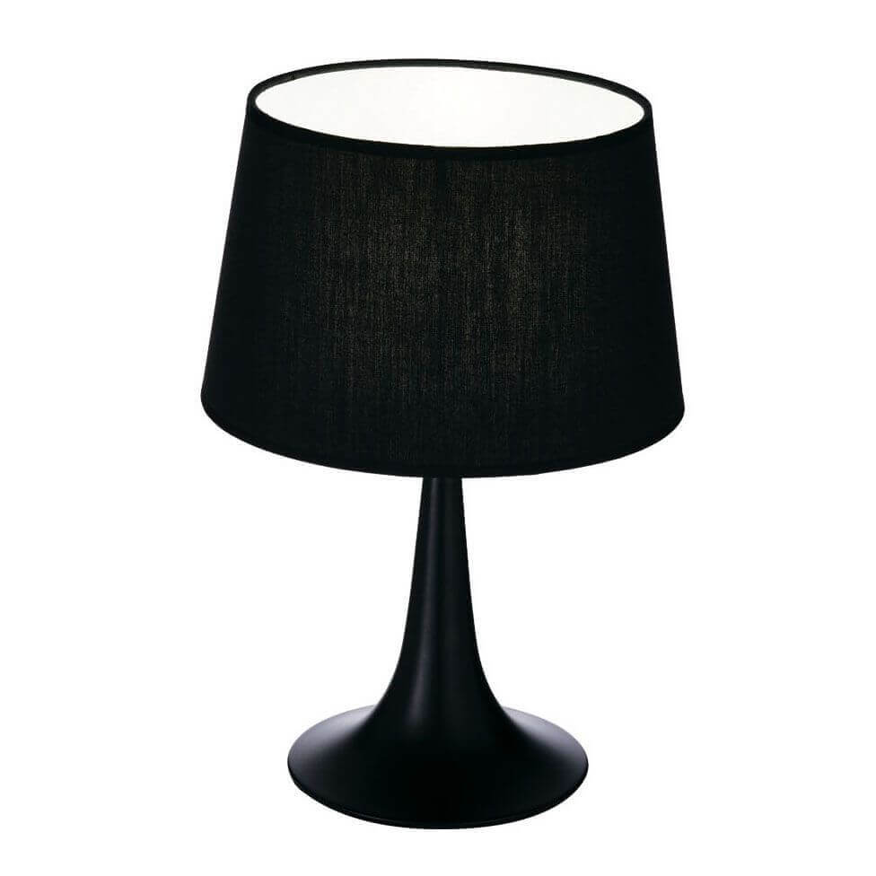 

Настольная лампа Ideal Lux London TL1 Small Nero 110554, Черный, London TL1 Small Nero London Nero