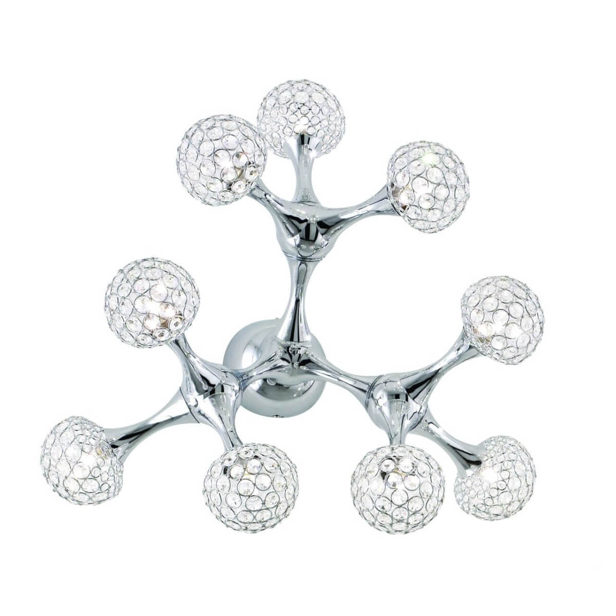 

Потолочная люстра Ideal Lux Nodi Crystal PL9 093505, Хром, Nodi Crystal PL9 Nodi