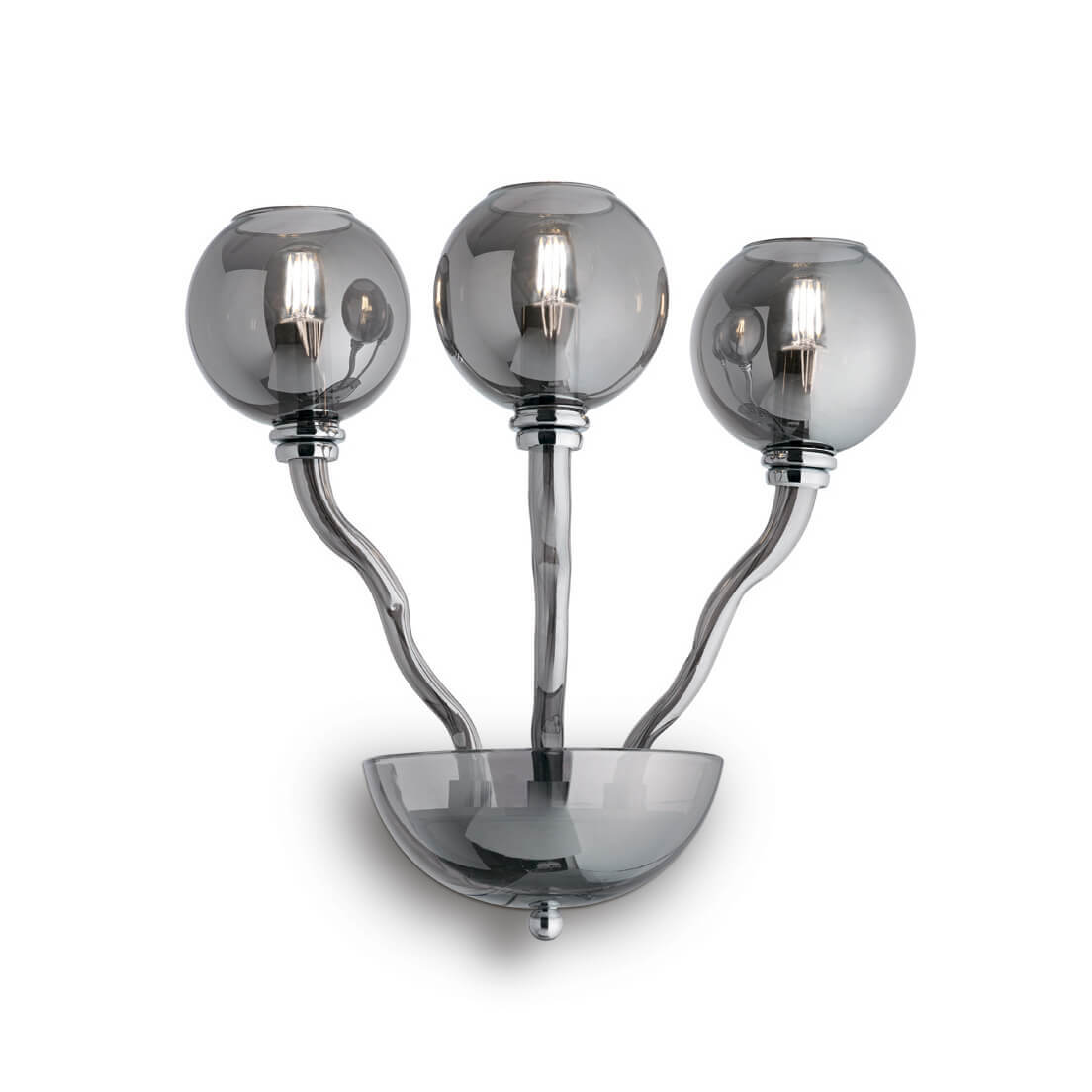 

Бра Ideal Lux Nettuno AP3 Fume 144757, Серый, Nettuno AP3 Fume Nettuno Fume