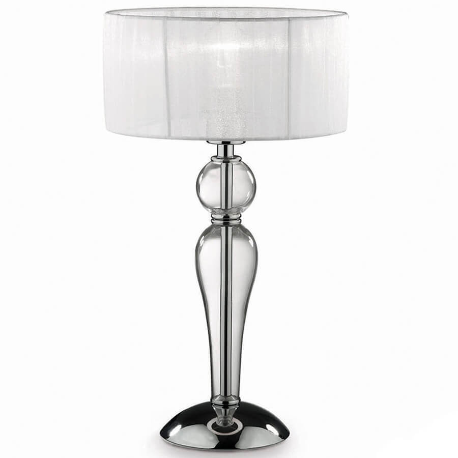 

Настольная лампа Ideal Lux DUCHESSA TL1 SMALL 051406, Белый, DUCHESSA TL1 SMALL Duchessa