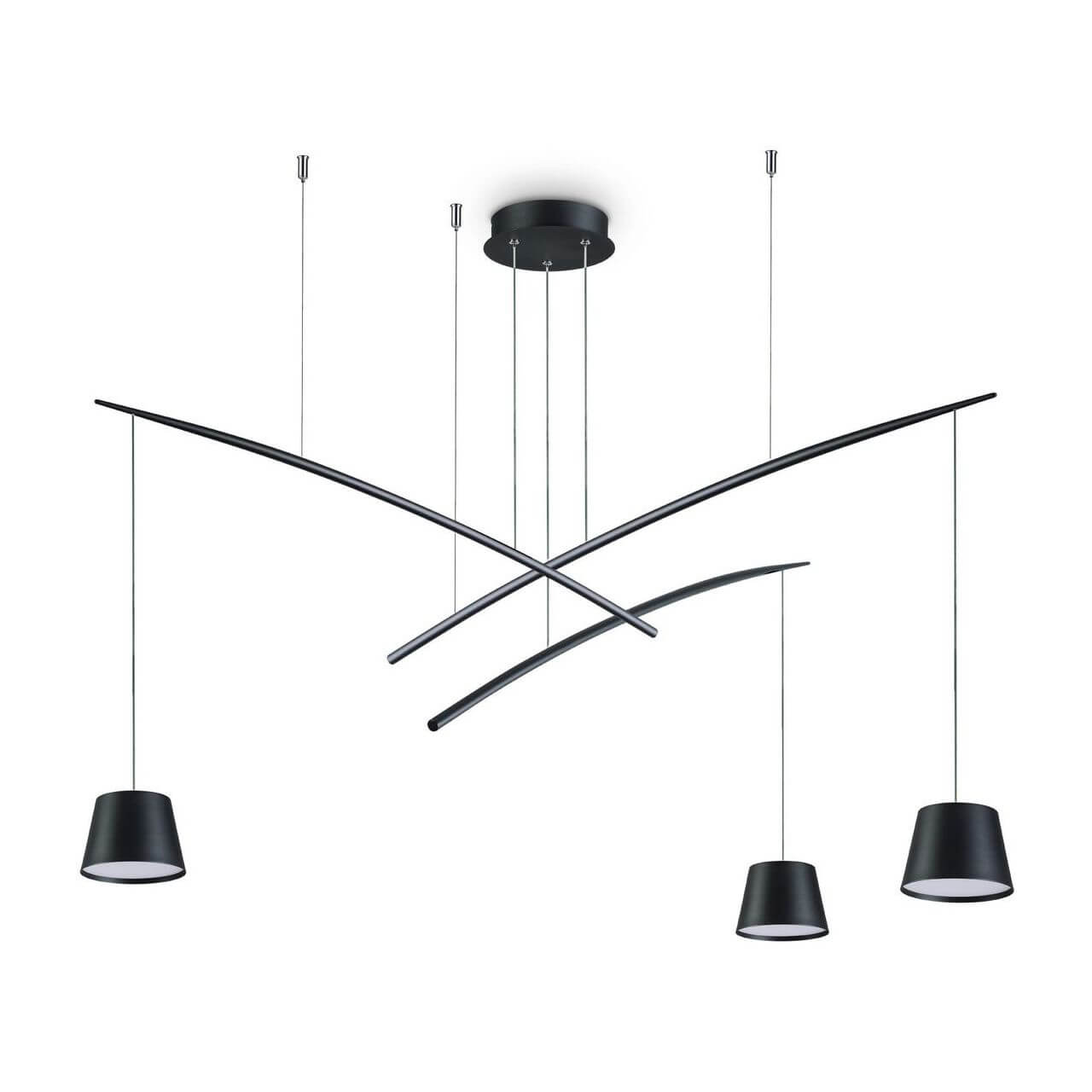 

Подвесная люстра Ideal Lux Fish SP3 Nero 196978, Черный, Fish SP3 Nero Fish