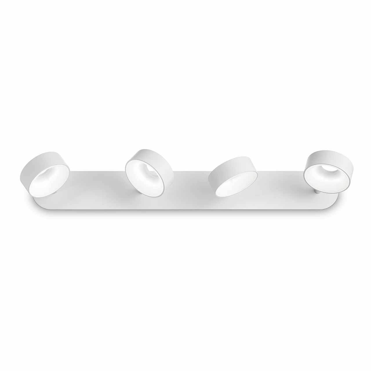 

Светодиодный спот Ideal Lux Oby PL4 196718, Белый, Oby PL4 Oby