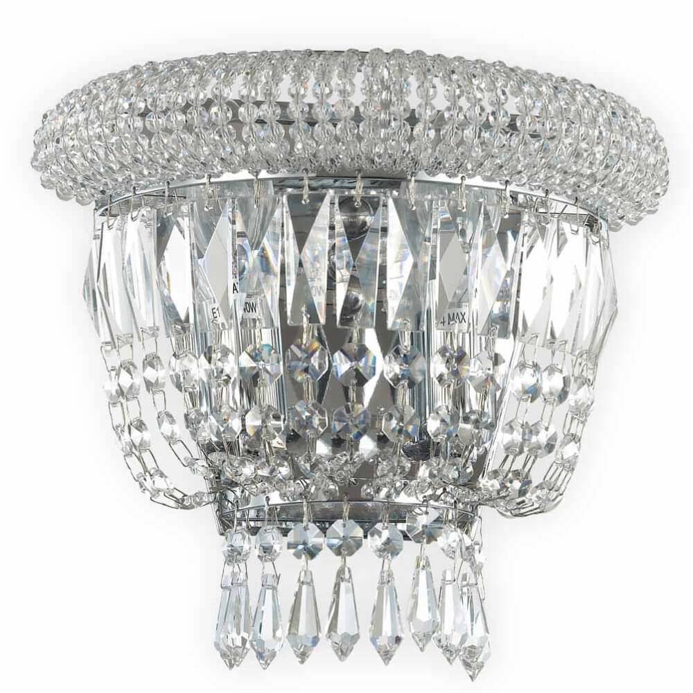 

Настенный светильник Ideal Lux Dubai AP2 Cromo 207155, Хром, Dubai AP2 Cromo Dubai