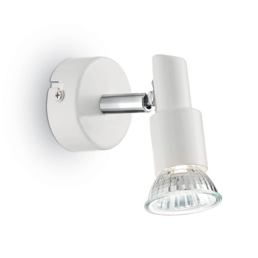 

Спот Ideal Lux Slem AP1 Bianco 099064, Белый, Slem AP1 Bianco Slem Bianco