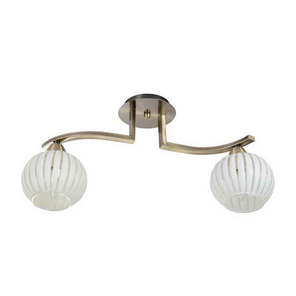 

Потолочный светильник IDLamp Deborah 863/2PF-Oldbronze