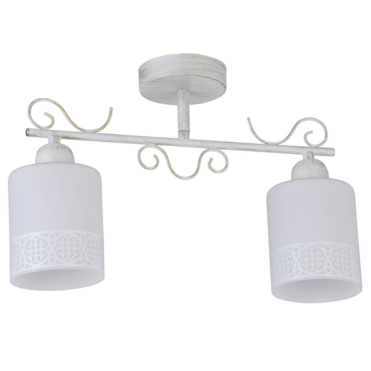 

Потолочный светильник IDLamp Ileria 848/2PF-Whitepatina