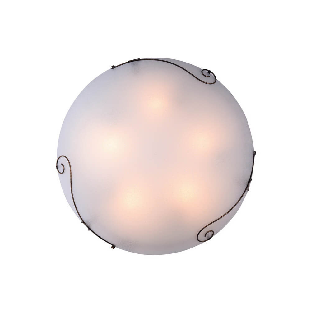 

Потолочный светильник IDLamp Rozebel 250/40PF-Brown