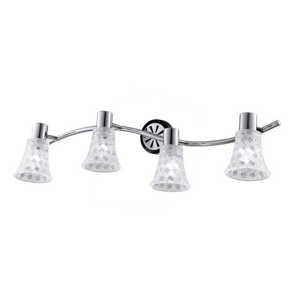 

Спот IDLamp Tonia 363/4B-Blackchrome