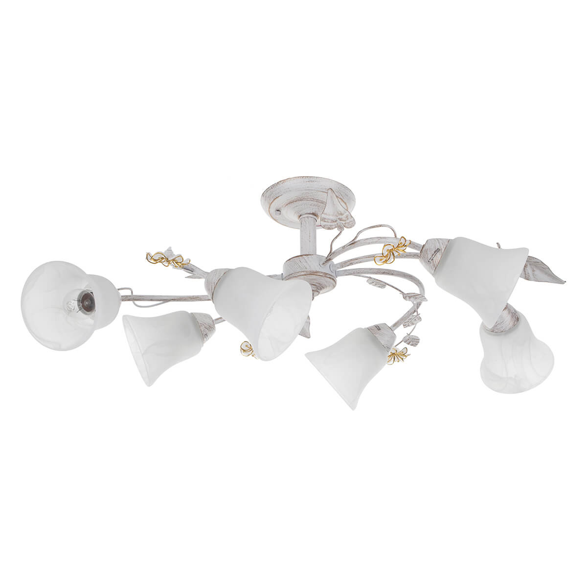

Потолочная люстра IDLamp Vaniglia 882/6PF-Whitepatina