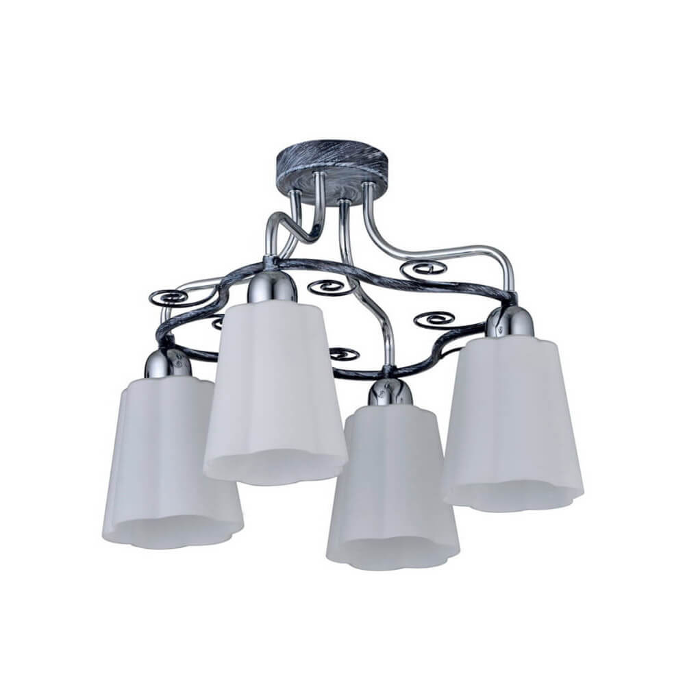 

Потолочная люстра IDLamp Rossella 847/4PF-Blueglow