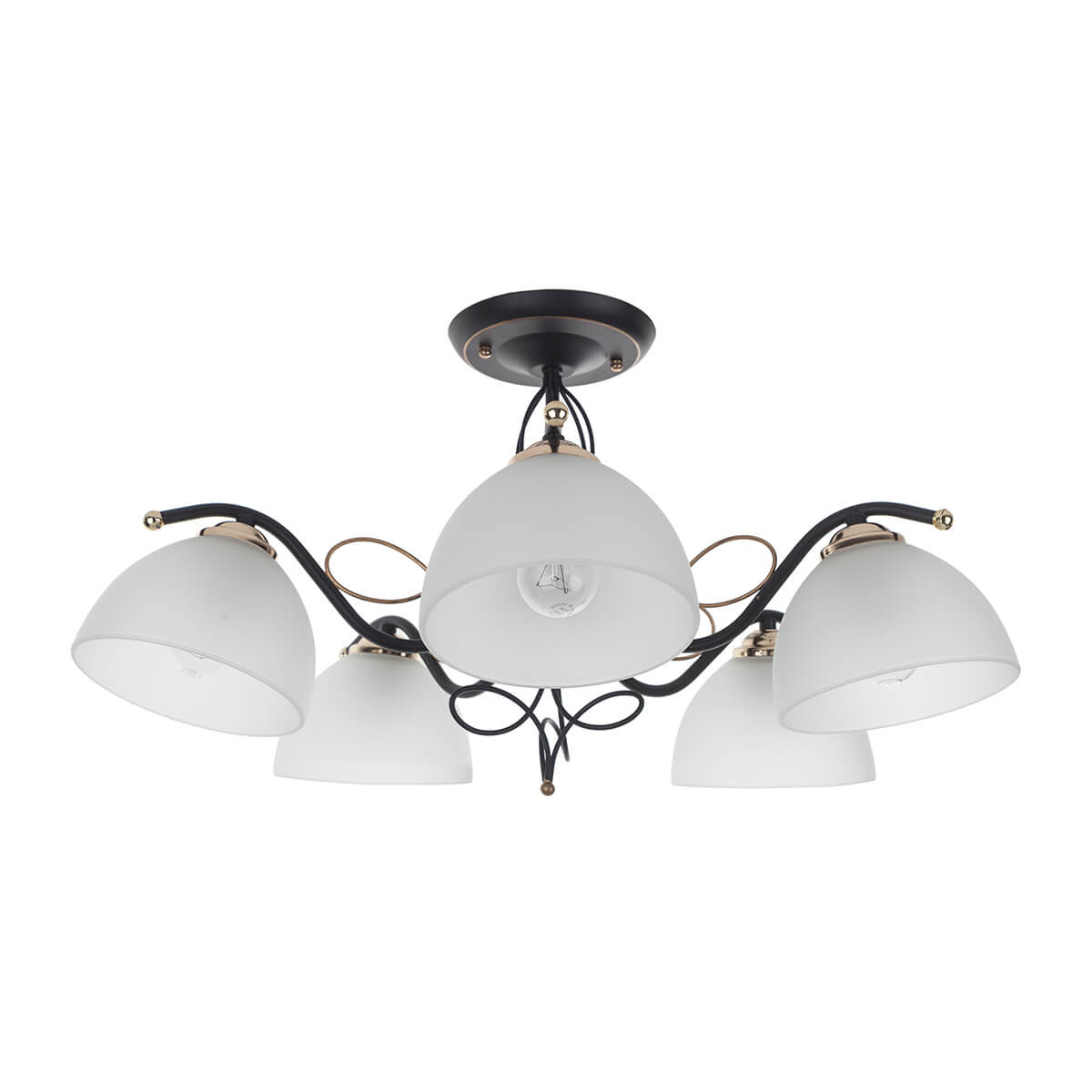 

Потолочная люстра IDLamp Ragia 554/5PF-Blackpatina