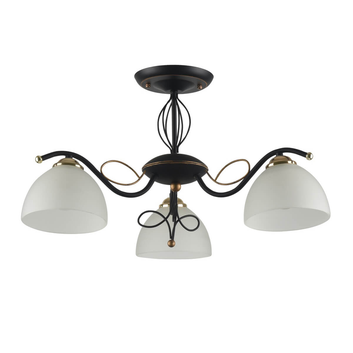 

Потолочная люстра IDLamp Ragia 554/3PF-Blackpatina