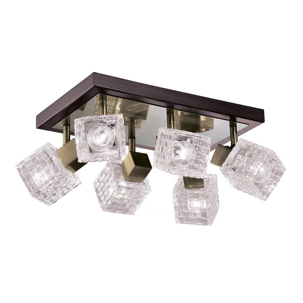 

Спот IDLamp Velia 362/6A-Oldbronze