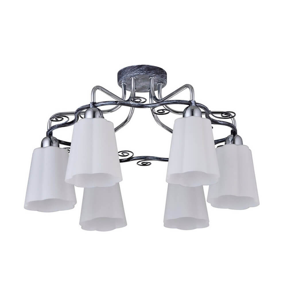 

Потолочная люстра IDLamp Rossella 847/6PF-Blueglow