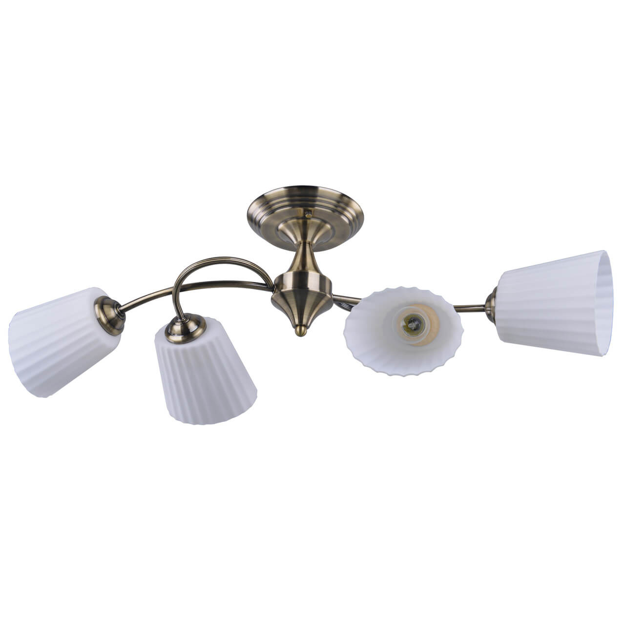 

Потолочная люстра IDLamp Dorothea 879/4PF-Oldbronze